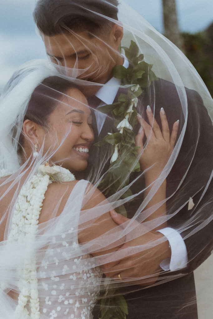 An Intimate Oahu Elopement at Kaimana Beach Hotel and Kaaawa Beach