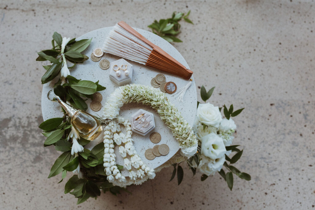 beautiful elopement details in oahu