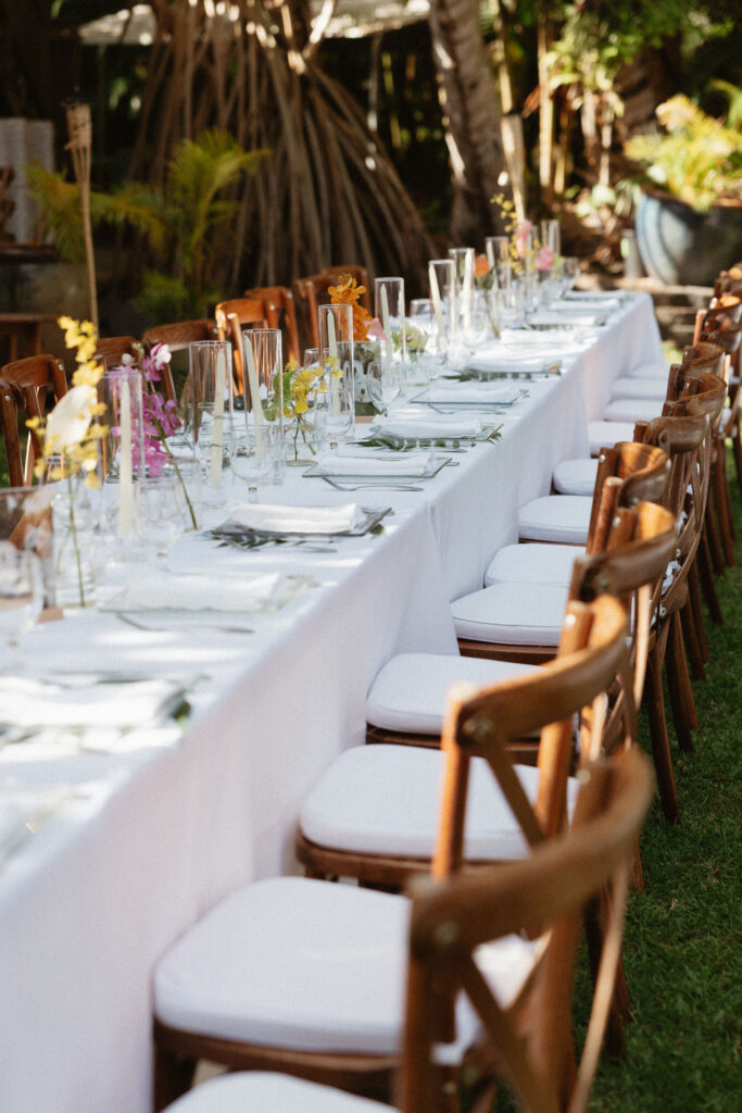 stunning wedding reception details