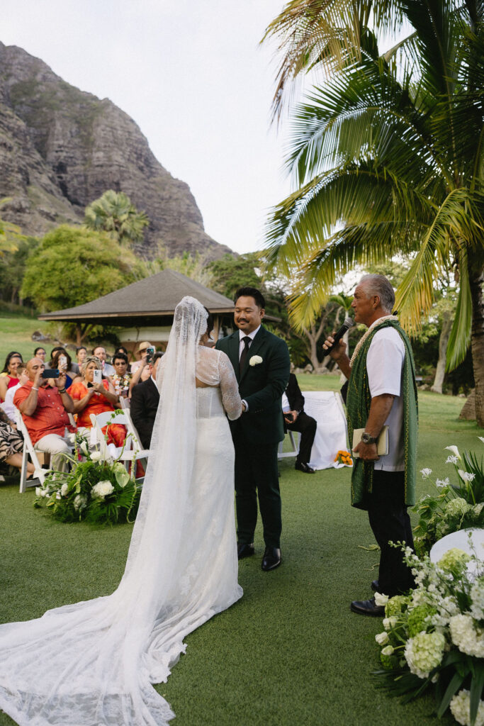 A Real Paliku Gardens Wedding at Kualoa Ranch | Monika & David’s Story