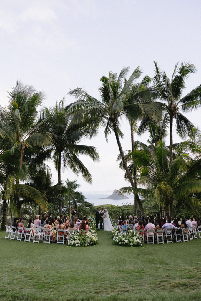 A Real Paliku Gardens Wedding at Kualoa Ranch | Monika & David’s Story