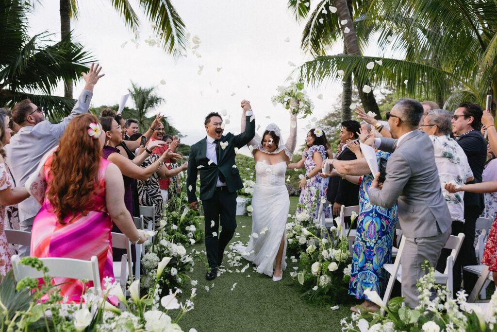 A Real Paliku Gardens Wedding at Kualoa Ranch | Monika & David’s Story