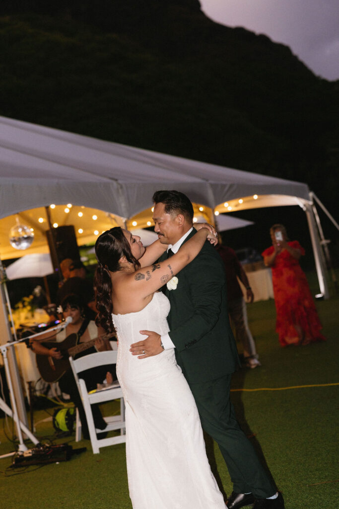 A Real Paliku Gardens Wedding at Kualoa Ranch | Monika & David’s Story