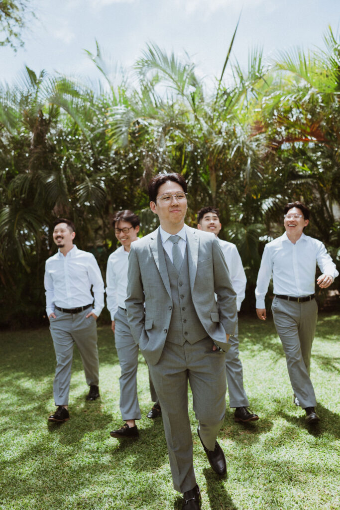 picture of the groom and the groomsmen