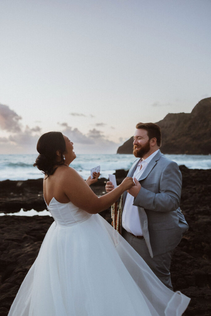 Why This Intimate Makapuʻu Beach Park Vow Renewal Felt So Special