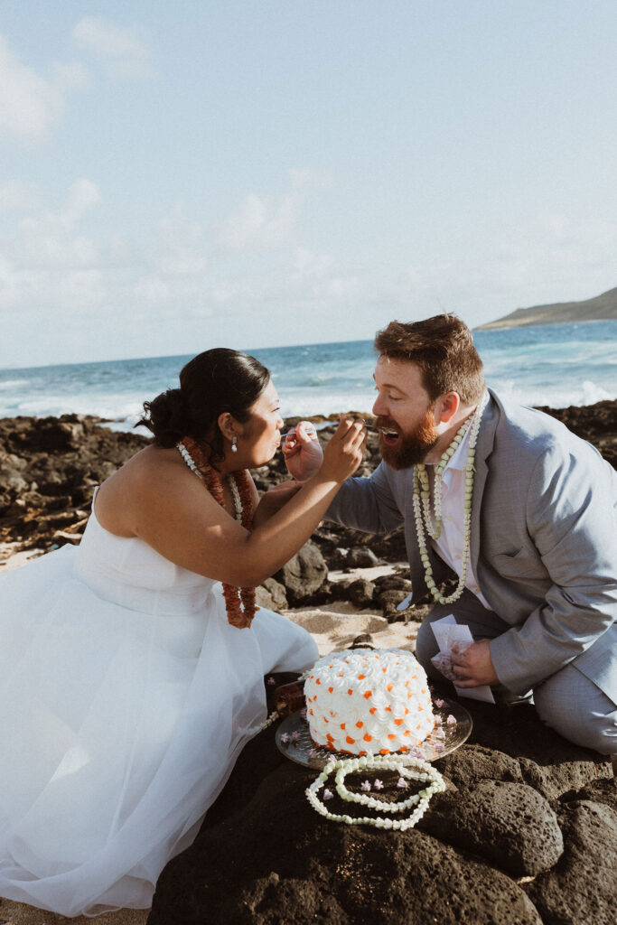 happy couple at their dream photoshoot