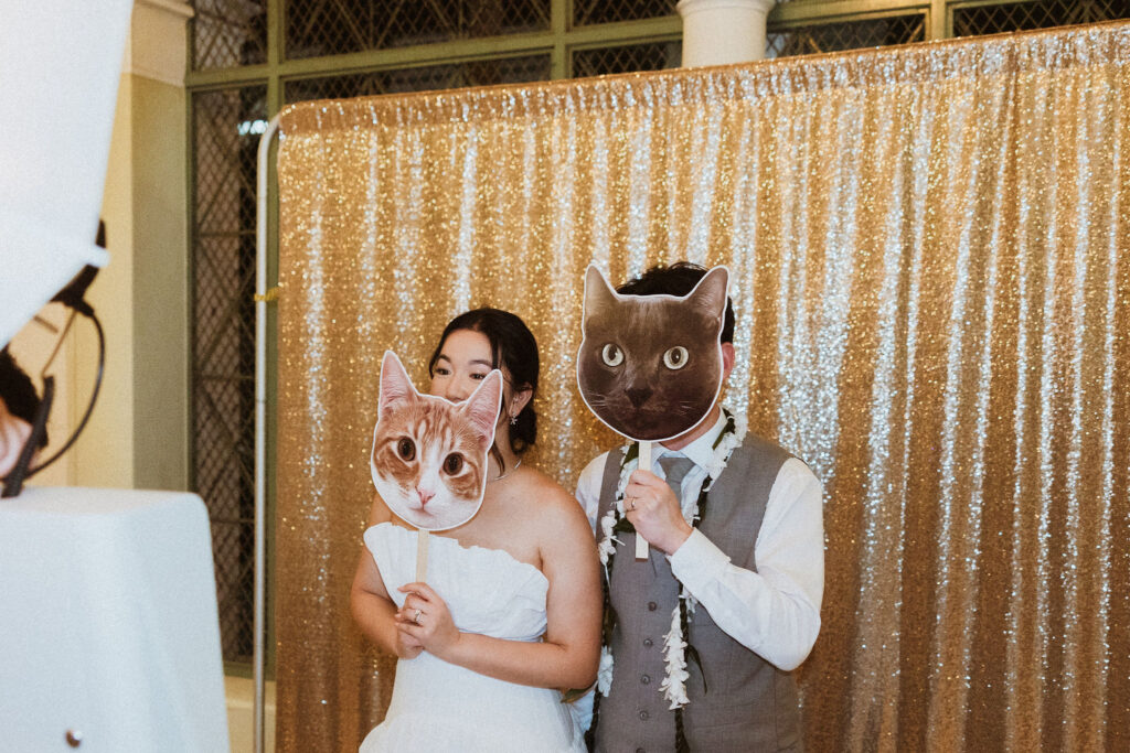 Intimate Honolulu Wedding at Café Julia with a Backyard Hawaii Ceremony