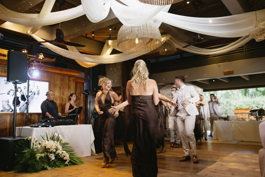 fun wedding reception decor