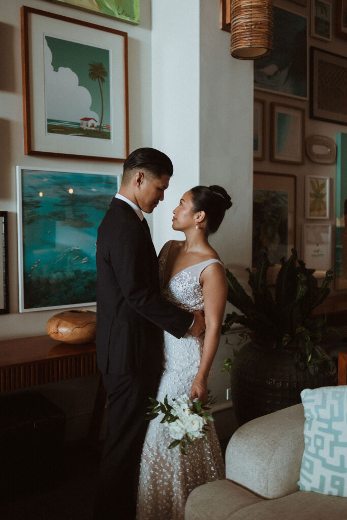 Best Oahu Wedding Hotels for Getting Ready Photos